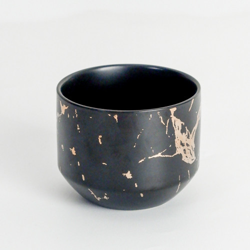 Duquet Mug GS01 225ml Gold Splash Black 5