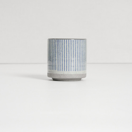 Ukiyo Tea Cup 150ml - Blue Stripes