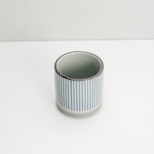 Ukiyo Tea Cup 150ml - Blue Stripes 2