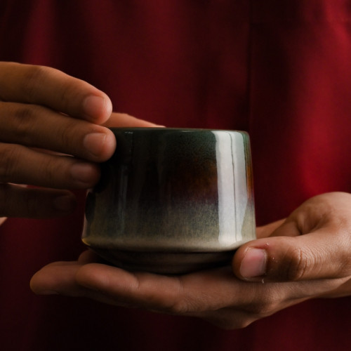 Han Tsutsu-Gata 225ml Teacup - Gradation 2