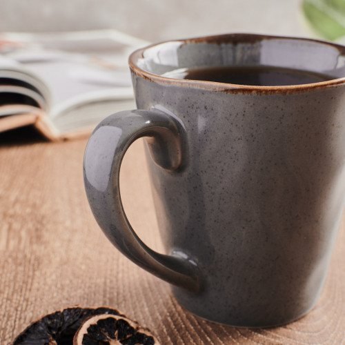 Caldera Grey Mug 320ml 6