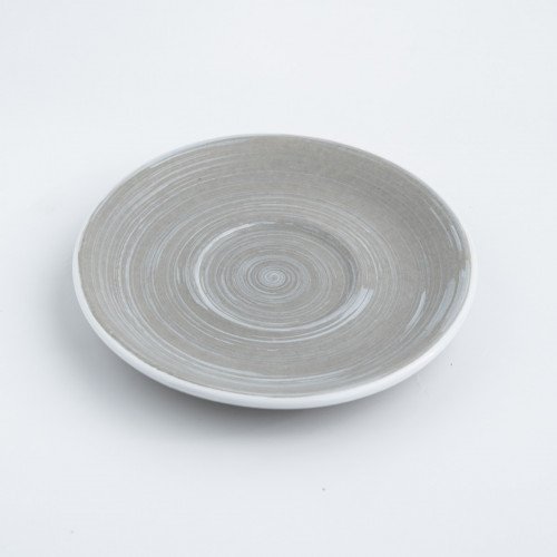 Grey Swirl saucer S