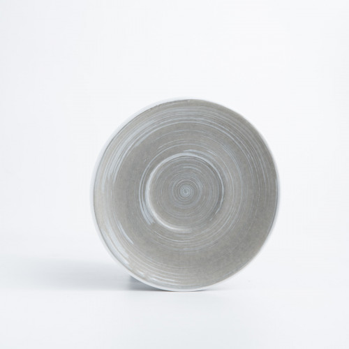 Grey Swirl saucer S 2