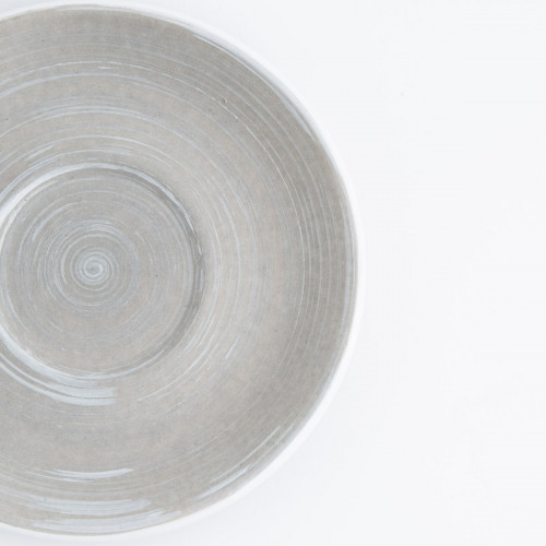 Grey Swirl saucer S 3
