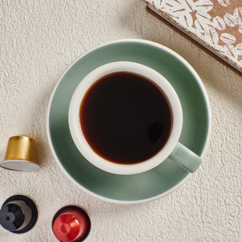 Hapita Coffee Cup Saucer M - Green 4