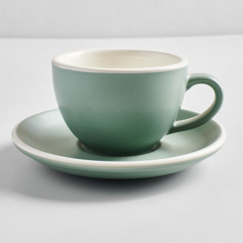 Hapita Coffee Cup Saucer M - Green 6
