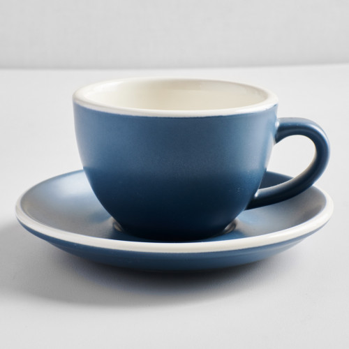 Hapita Coffee Cup Saucer M - Blue 3