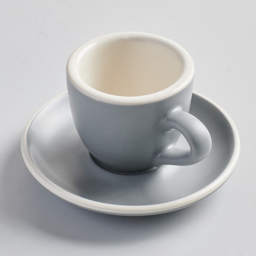 Hapita Espresso Cup Saucer - Slate 5