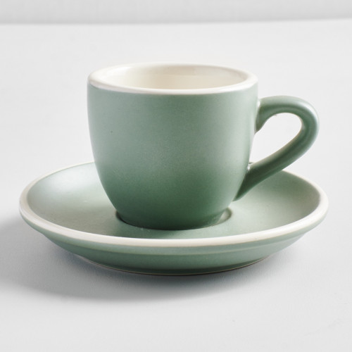 Hapita Espresso Cup Saucer - Green 5