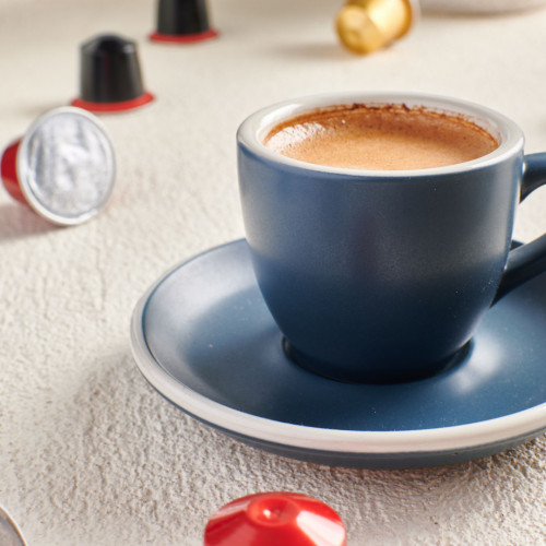 Hapita Espresso Cup Saucer - Blue 4