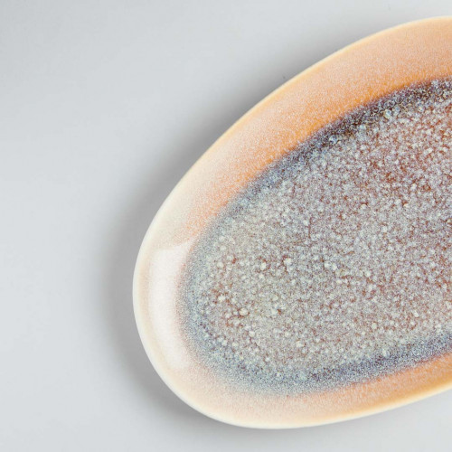 Gaia Caldera Yellow Platter Large 33.8 x 23cm 3