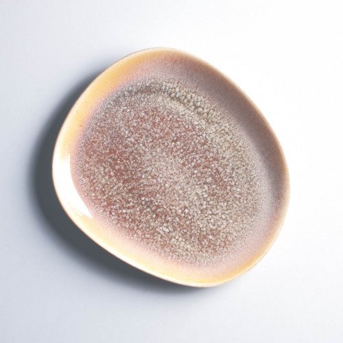 Gaia Caldera Yellow Salad/Dessert Plate 22.8 x 19.6cm