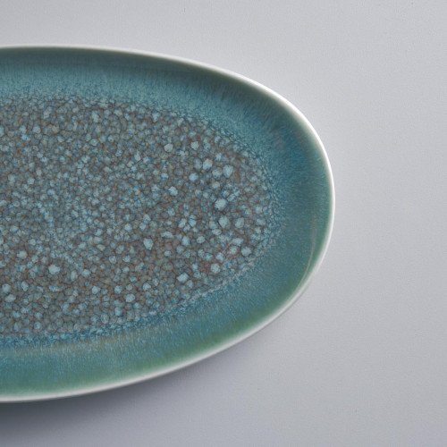 Gaia Caldera Green Platter Small 21.8 x 14.8cm 3