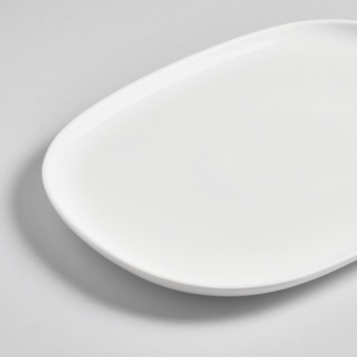Ora White Platter Large 33 x 23cm 3