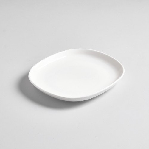 Ora White Salad/Dessert Plate - Medium 20 x 17.5cm 2