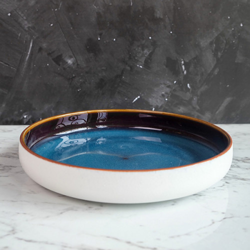 Aegean Blue Salad Plate 8" 3