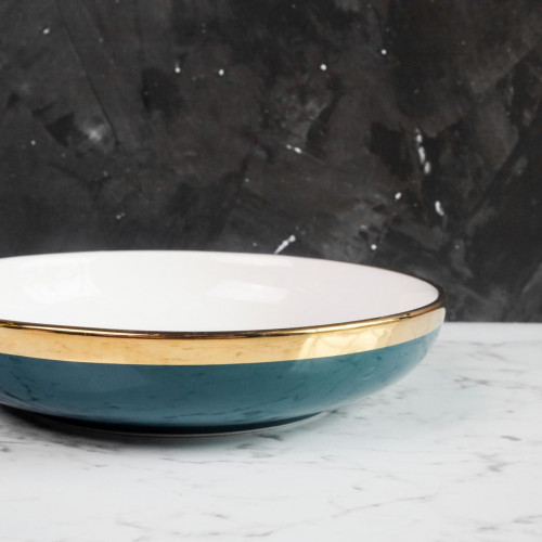 Viridian Green Deep Plate 7.5" 3