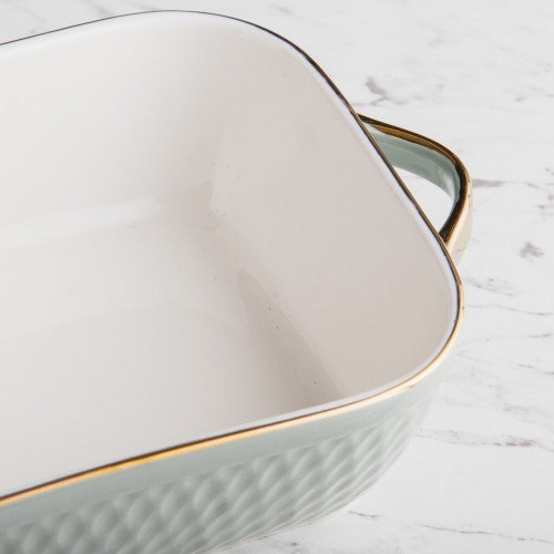 Argyle Rectangular Baking Pan 10" - Gray 2