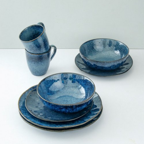 Polished Blue Series Dinnerware Set