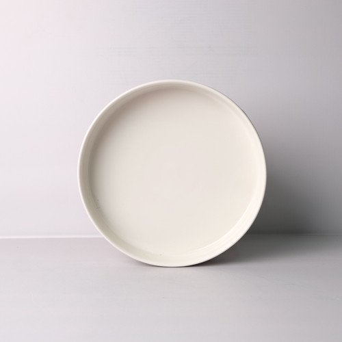White Solitude 8" Salad Plate