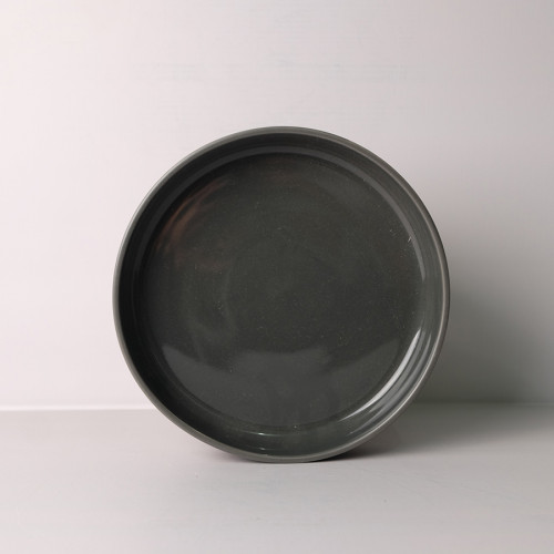 Deep Green Solitude 8" Salad Plate