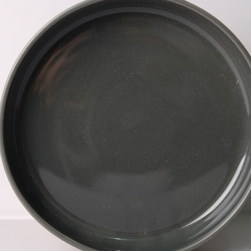 Deep Green Solitude 8" Salad Plate 3