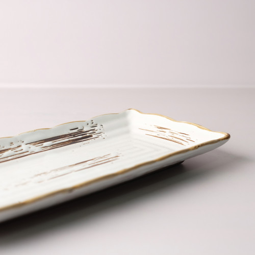 Golden Notch 10" Long Plate 3