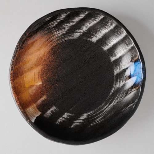 Dark Brown Fusion Dinner Plate 10"
