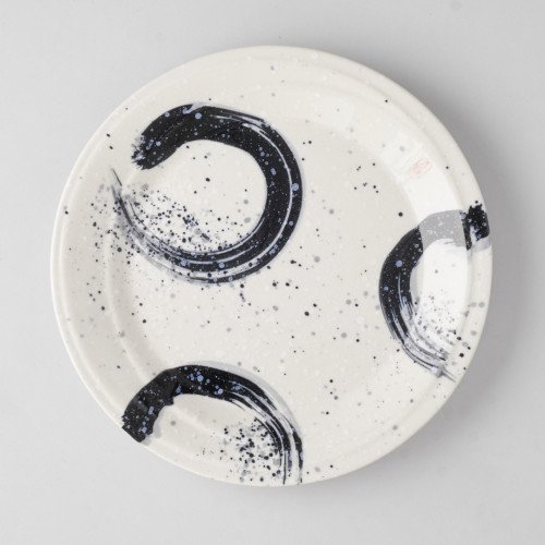 Kasumi White Salad Plate 8"