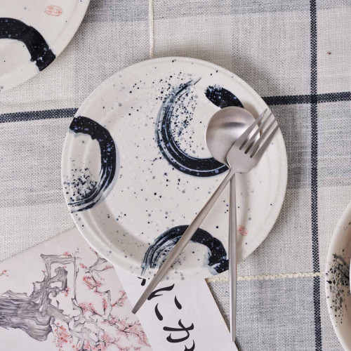 Kasumi White Salad Plate 8" 3