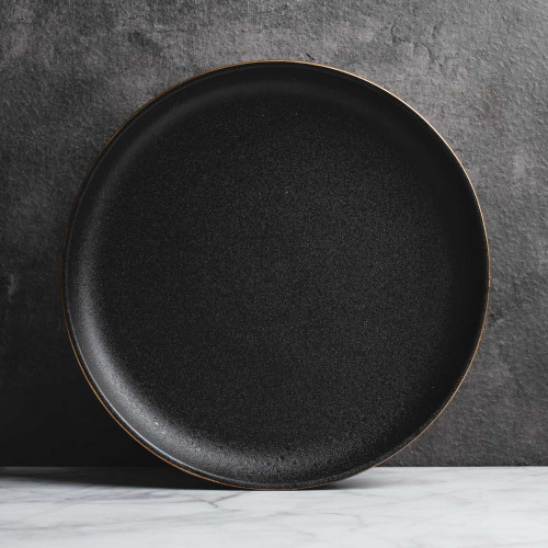 Black Clarity Dinner Plate 10"