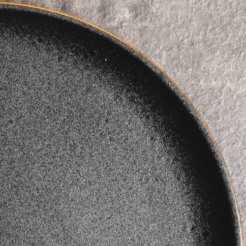 Black Clarity Dinner Plate 10" 3