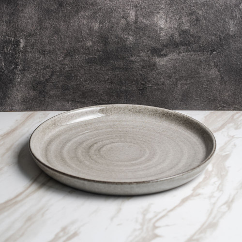 Ancient Gray Dinner Plate 10" 3