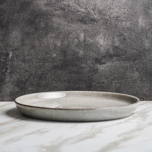 Ancient Gray Dinner Plate 10" 4