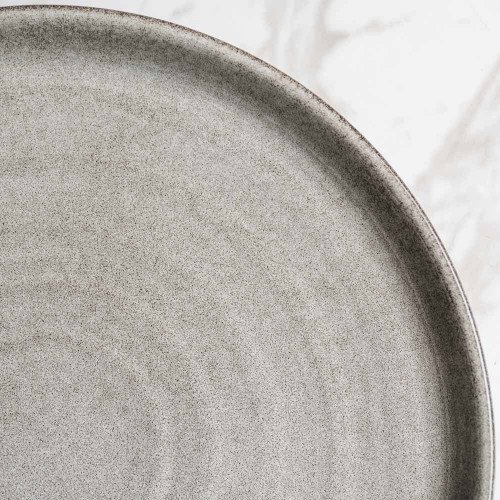 Ancient Gray Dinner Plate 10" 5