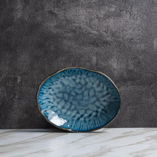 Blue Veins Salad Plate 7"