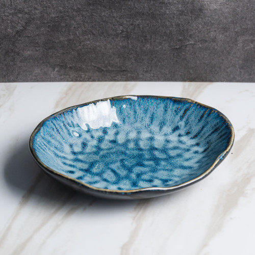 Blue Veins Salad Plate 7" 3
