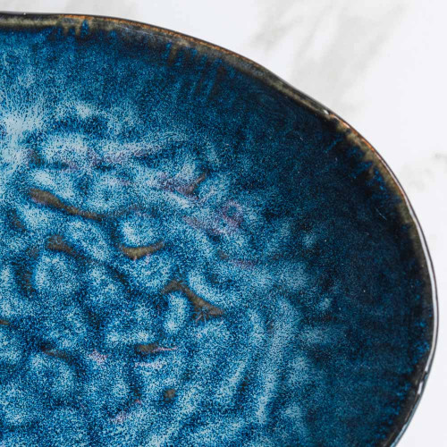 Blue Veins Pasta Plate 9" 2