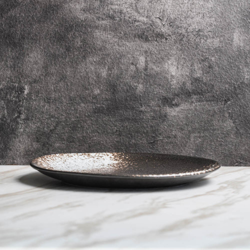 Steam White Dinner Plate 10" 3