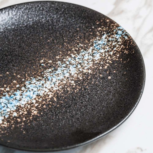 Luster Blue Salad Plate 8" 2