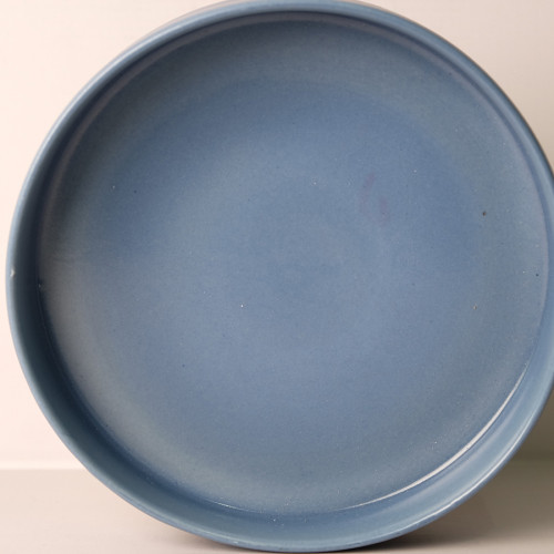 Blue Solitude High-Rim Plate 5" 3