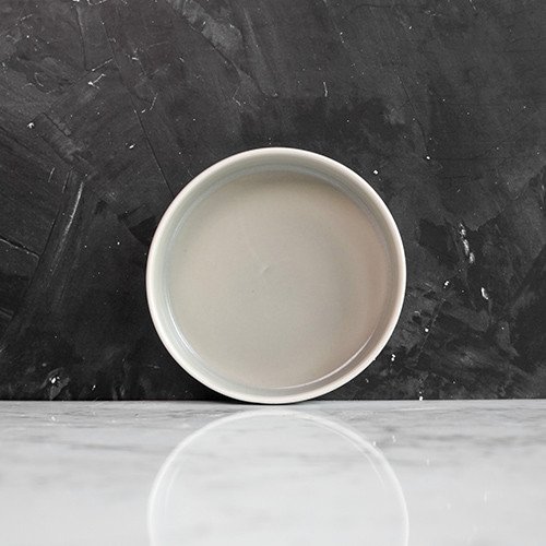 Dimgray Solitude High-Rim Plate 5"