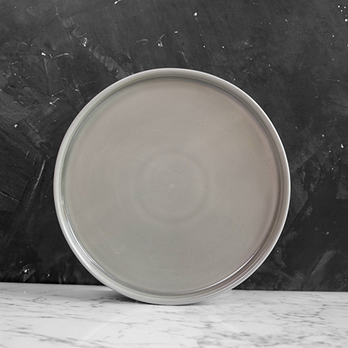 Dimgray Solitude Short Rim Plate 8"