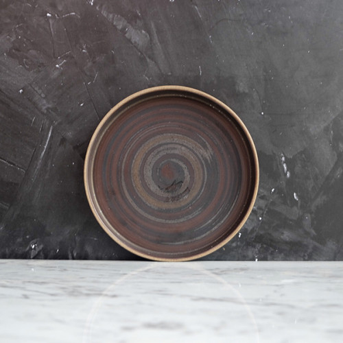 Cosmo Gray Sharing Plate 6"