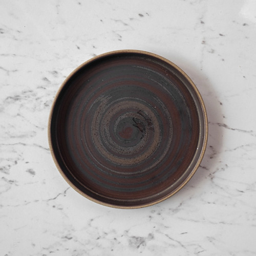 Cosmo Gray Sharing Plate 6" 4