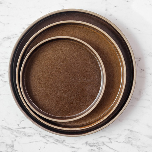 Hickory Brown Sharing Plate 6" 4