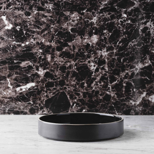 Black Solitude 8” Salad Plate 3
