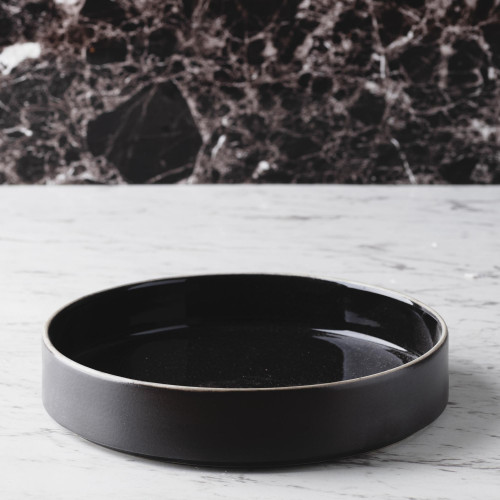 Black Solitude 8” Salad Plate 4