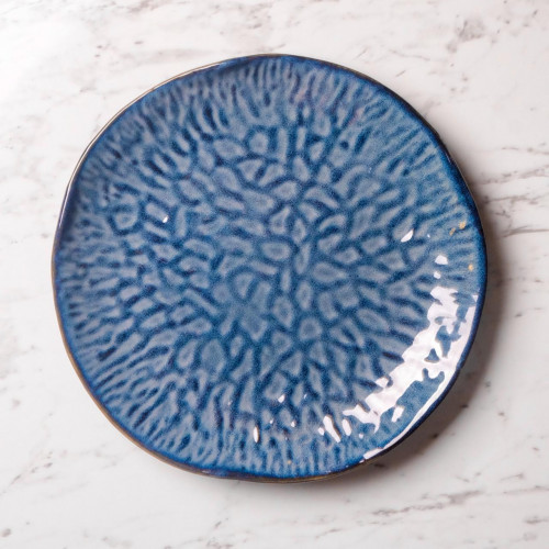 Blue Veins Dinner Plate 10" 4