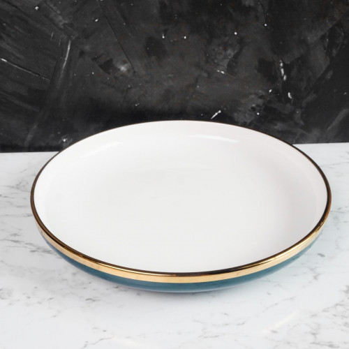 Viridian Green Dinner Plate 10" 3